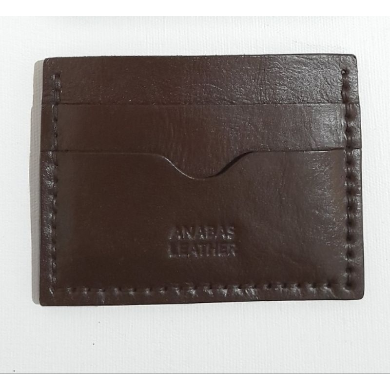 

Card holder name tag kulit handmade
