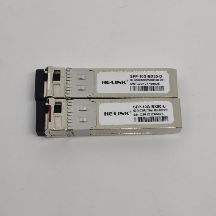 He-Link Sfp+ 10G Bidi 80Km Singlecore Lc Sfp-10G-Bd-Sm-80Km 1270 1330