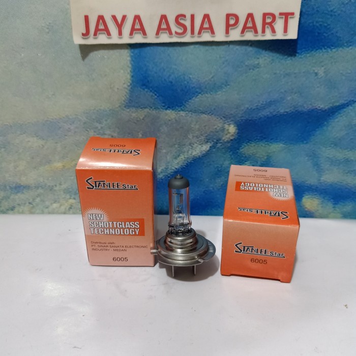 Bohlam Halogen Stanlee Star H7 24V-100W (6005) terbaik