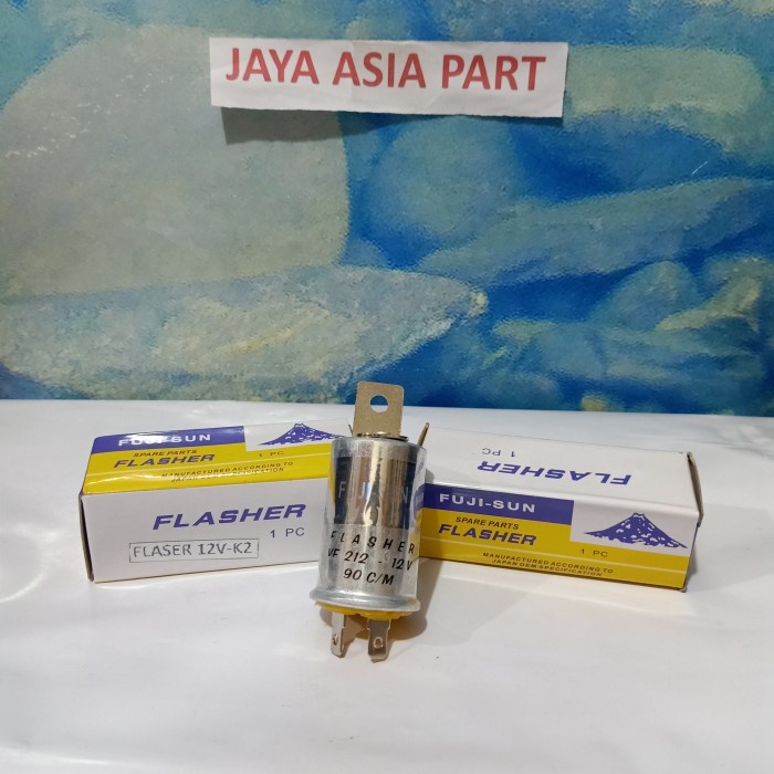 

Flasher 12V Kaki 2 Bulat Fuji-Sun terbaik