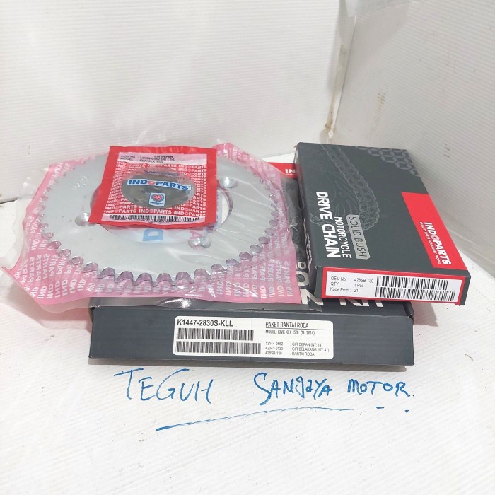 Gear Gir Set K1447-2830S-KLL KLX 150L (Th.2014) Original Indoparts terlaris