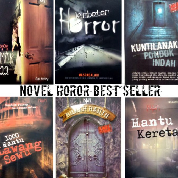 [SU♡.14➛> Novel Horor Best Seller /Horor Kamar 002/Jembatan Horor/Kuntilanak Pondok Indah/1000 Hantu