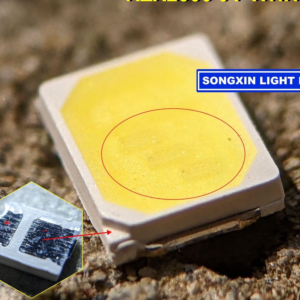 (C-»P✯O> LED SMD RZX2835 9V 1.5W 100PCS UNTUK PHILIPS OSRAM HANNOCH DLL SONGXIN LIGHT ID -siaap.diki