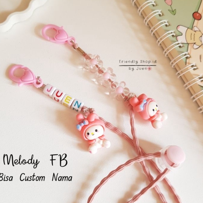 (❤.YBP❤] Strap Masker Custom Nama Part 1 / Strap Masker Anak Perempuan / Strap Mask Custom Nama / St