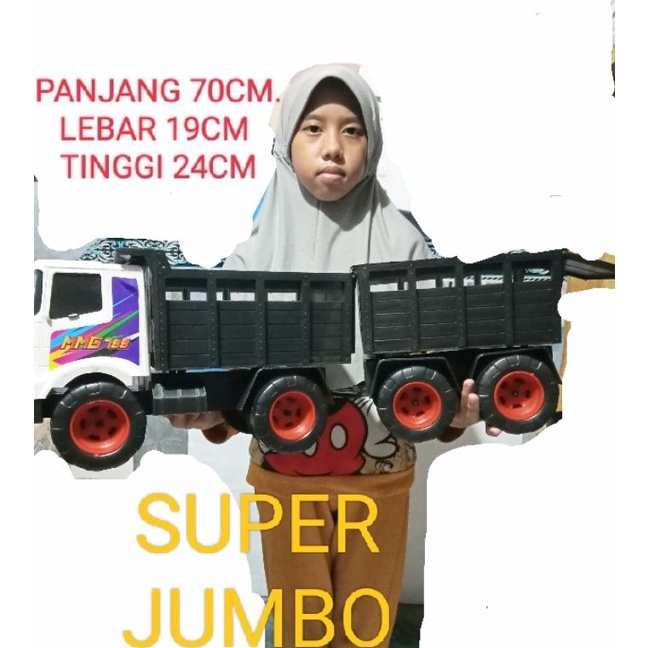 sH OBRAL MURAH.... MAINAN MOBIL ANAK2 TRUK GANDENG SUPER JUMBO ✢ ✹ _