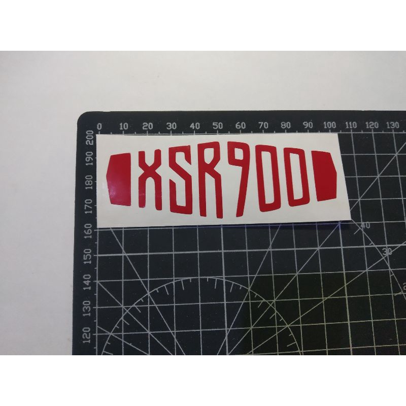 

cutting stiker xsr900