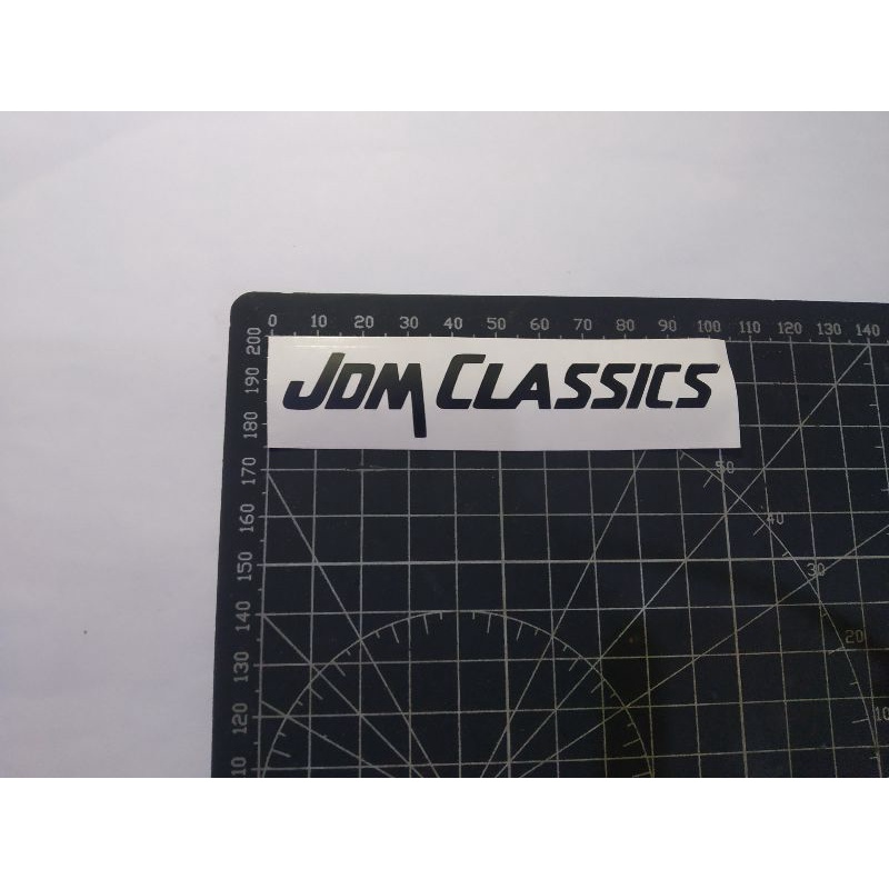 

cutting stiker jdm classics