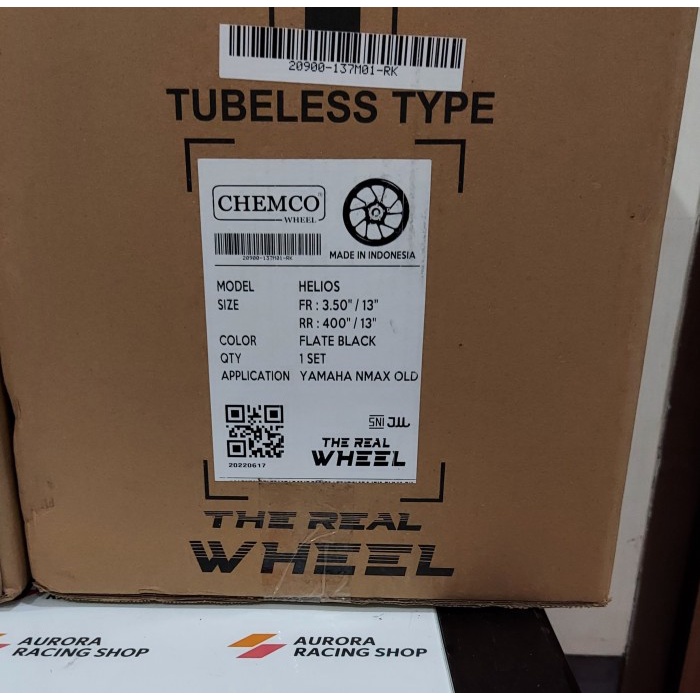 VELG CHEMCO NMAX 155 OLD / NEW NMAX 155 - MODEL HELIOS terpopuler