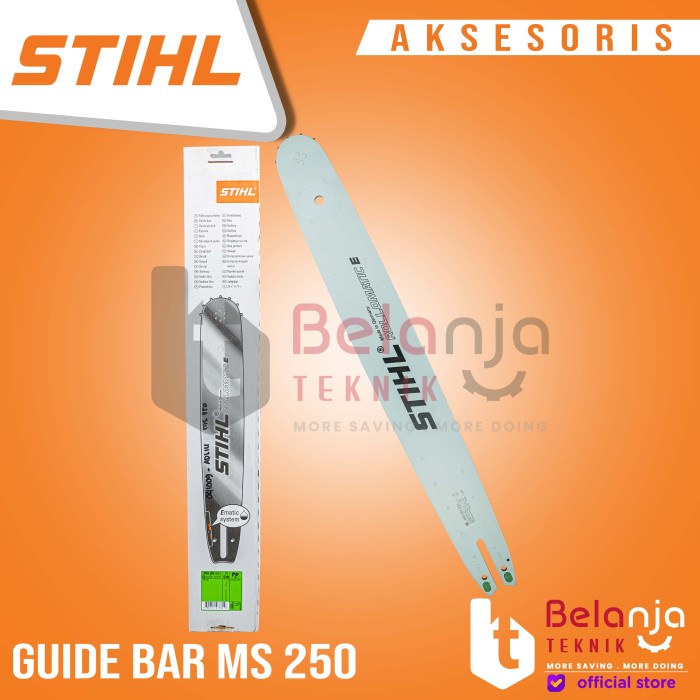 STIHL Guide Bar MS 250 MS250 20" Inch Bar Gergaji Potong Kayu Chainsaw keren