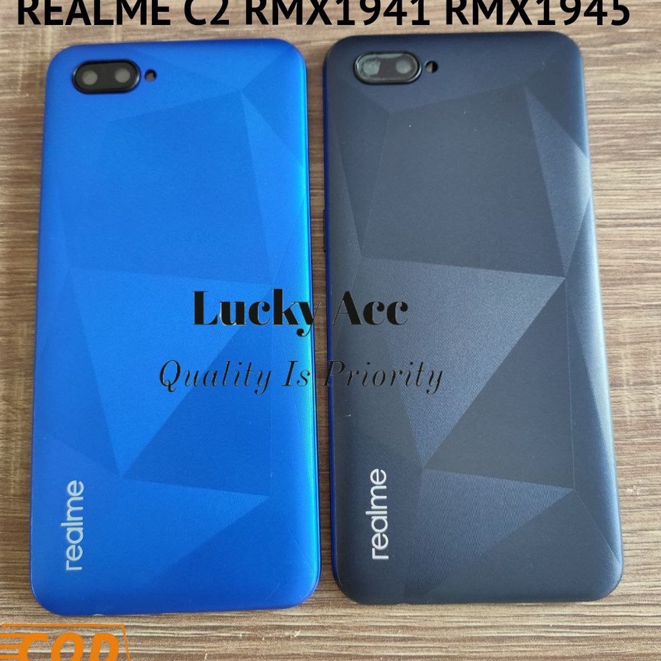 Murah GEG Backdoor Tutup Belakang Realme C2 RMX1941 RMX1945 Backdor Back Cover Realme C2 RMX 1941 RM