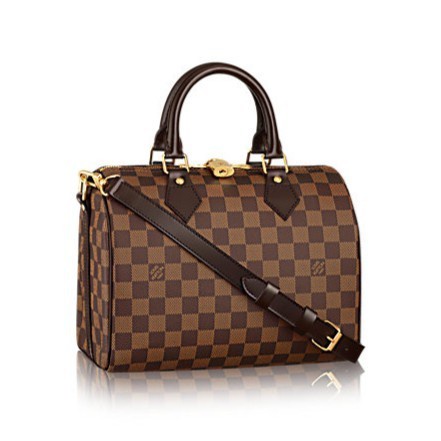 Tas Lv Louis Vuitton Speedy Bandouliere 30 Damier 100% Original