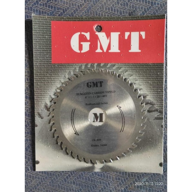 :>:>:>:>] Mata Circular Saw 4x40T GMT / Mata Gerinda Potong Kayu 4 x 40 GMT