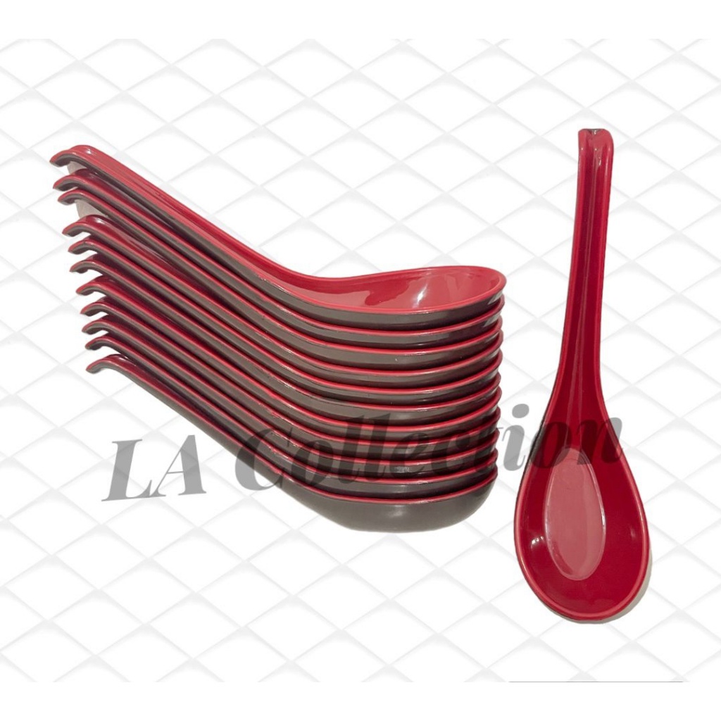 1 Lusin Sendok Ramen / Sendok Bebek Plastik