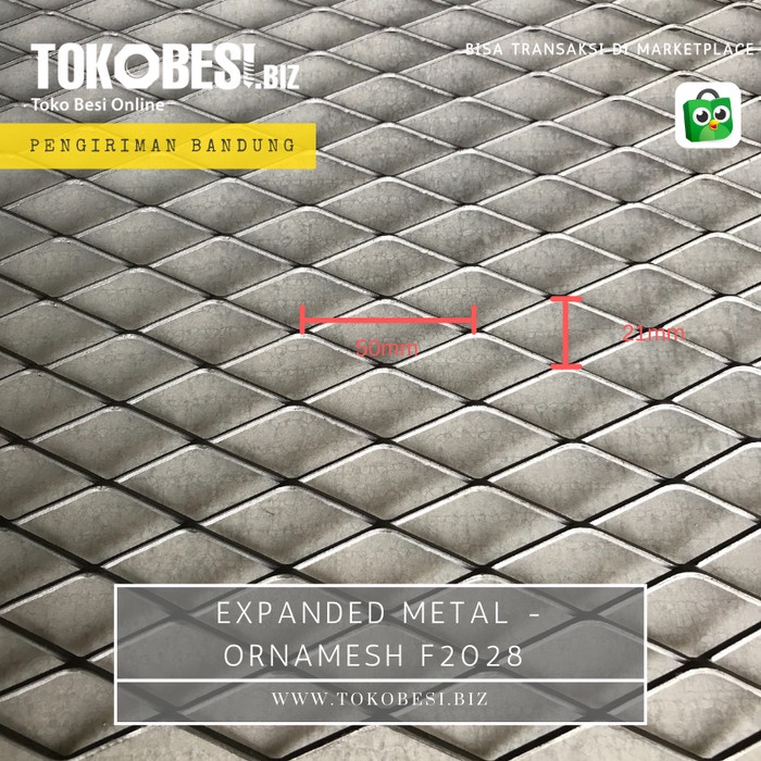 Bestseller Expanded Metal - Ornamesh F2028 (Lbr) Bandung