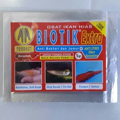 OBAT IKAN HIAS AA BIOTIK EXTRA ready