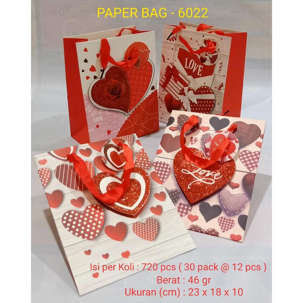 

Terbaik Paperbag Valentine 3D - 6022 Tas Souvenir Bungkus Kado Paper Bag 3D