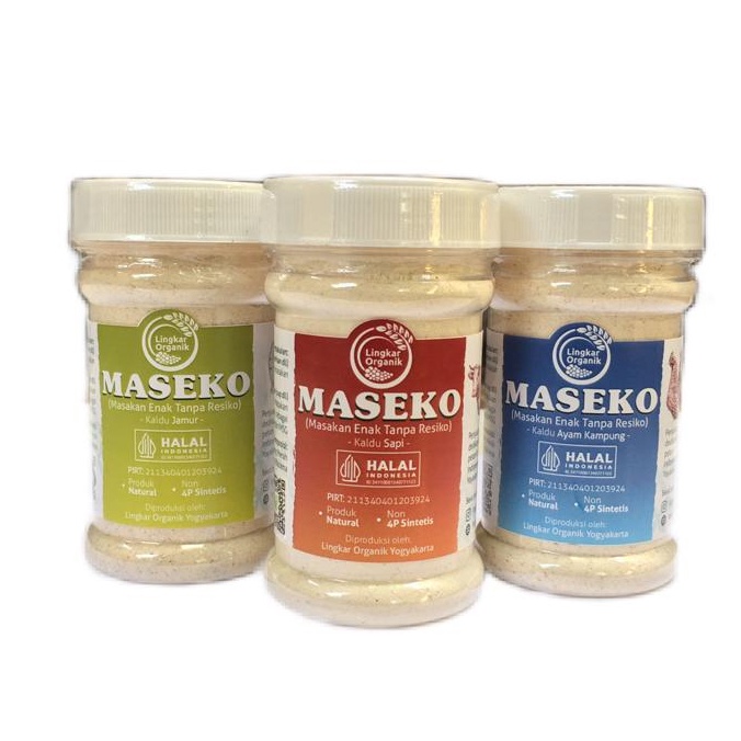 

Harga Promo Kaldu Maseko Non MSG 100gr Kemasan Botol 7bulan+ Terkini