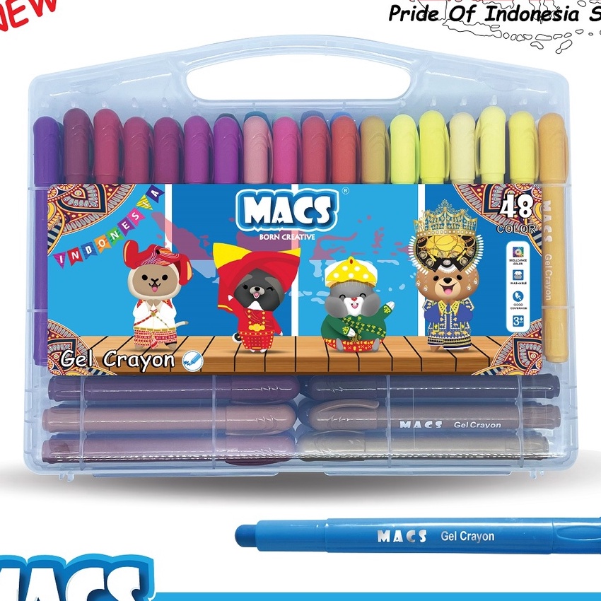 

[H/☑8O❣> MACS Gel Crayon 48 Warna Colorsbanyak diminati!