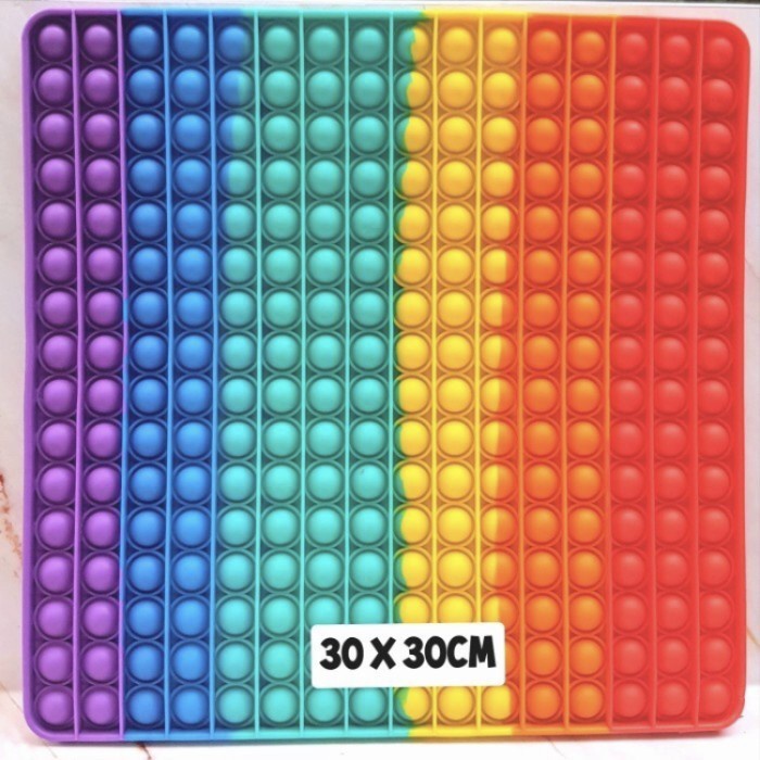 DISKON SPESIAL POP IT POPIT MURAH SUPER JUMBO XXXL KOTAK SQUARE TERLARIS