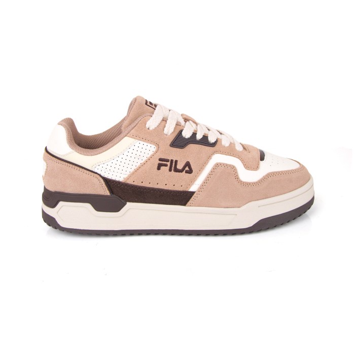 FILA Sepatu Tennis Lifestyle Pria Targa 88/22 LX - White/Brown/Brown