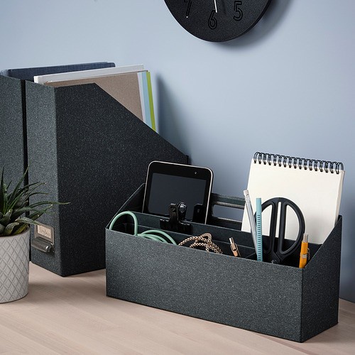 

Ready Office Desk Organizer Tempat Pensil Alat Tulis Kantor 34X16Cm _.