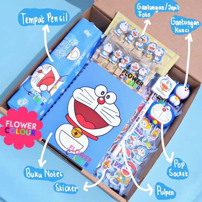 

Termurah Paket Box Alat Tulis Doraemon _.