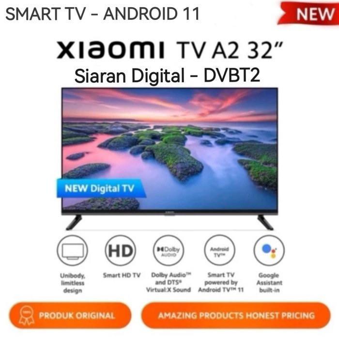 Xiaomi Mi 4A Tv Led Smart Android Tv 32" 32 Inch