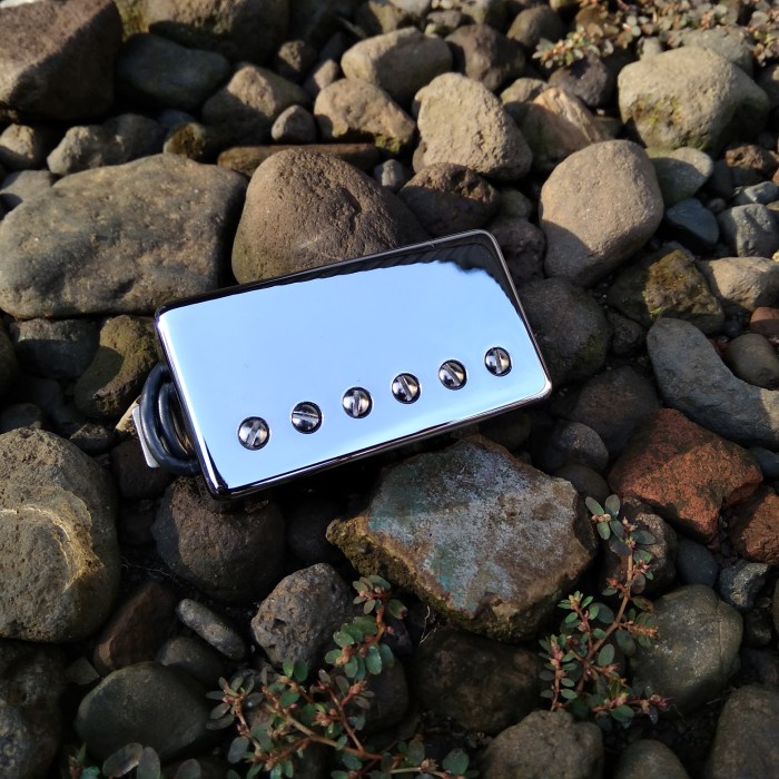 Pickup Gitar Seymour Duncan SH-4 JB Humbucker Bridge Chrome Cover