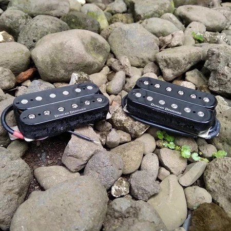 Pickup Gitar Duncan Designed HB-103 Humbucker Set HB103N HB103B