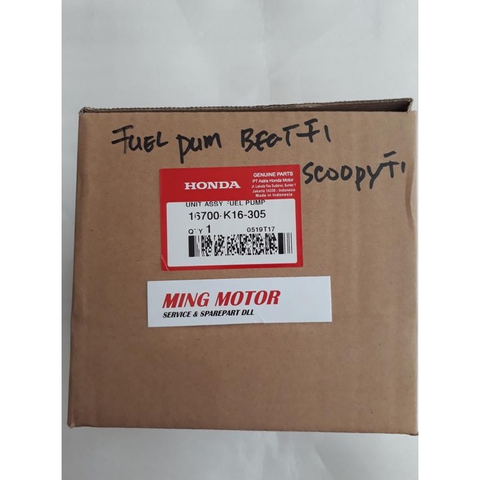 Fuel Pump Beat Fi K16 Asli Ahm