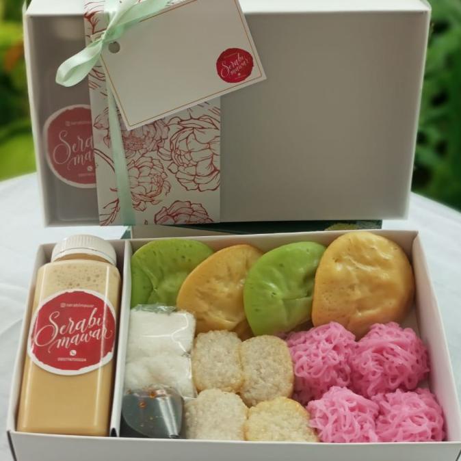 

Hampers Serabi Mawar Isi 12 Buah