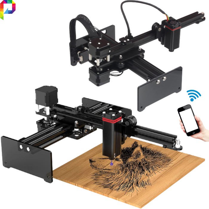 Mesin Ukir Laser Engraver Printer Engraving Grafir Stainless 40W Neje