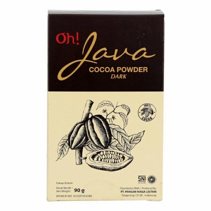 

`````````] OH! Java Cocoa Powder Dark Chocolate 90gr Cokelat Bubuk