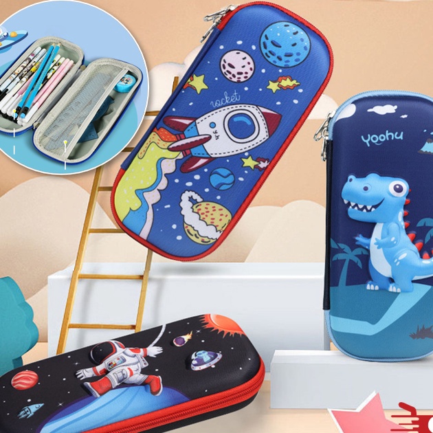 

(H㊚L ❣J] OSM JKT S5626 Kotak Pensil / Tempat Pensil Anak Gambar 3D Bahan EVA Anti Air / Tempat Pensil 3D Model Terbaru / Kotak Alat Tulis/ amanahh.