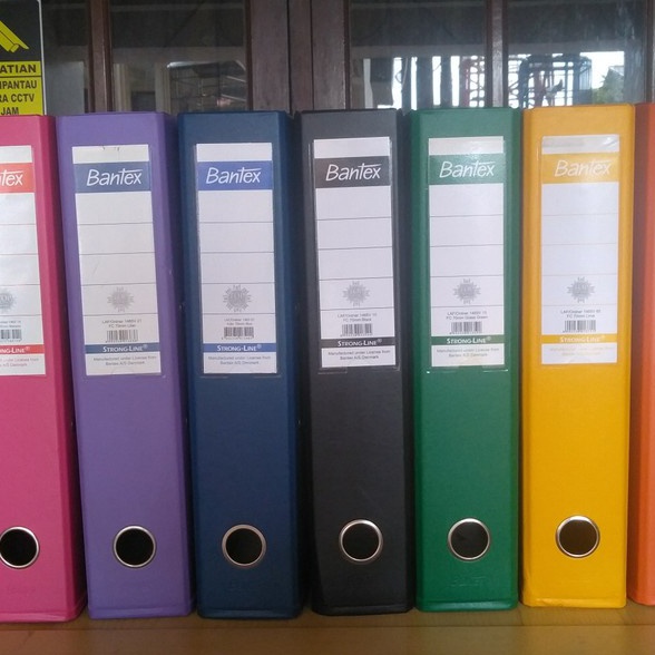 

(ご11X.♪D> Bantex 1465 (Folio) Warna warni - muraah.!