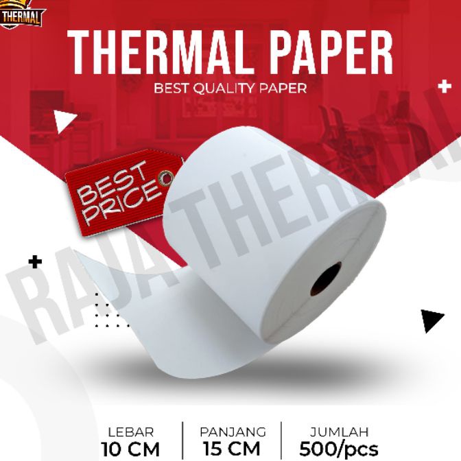 

[OQQ ご➸] KERTAS STICKER THERMAL A6 100x150MM STICKER BARCODE PAPER THERMAL - pasti.dikiriim..!