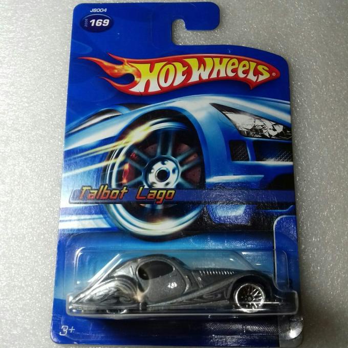Hot Wheels Talbot Lagi. Classic Car. Card 2006. Full Besi. Wrn Abu-abu