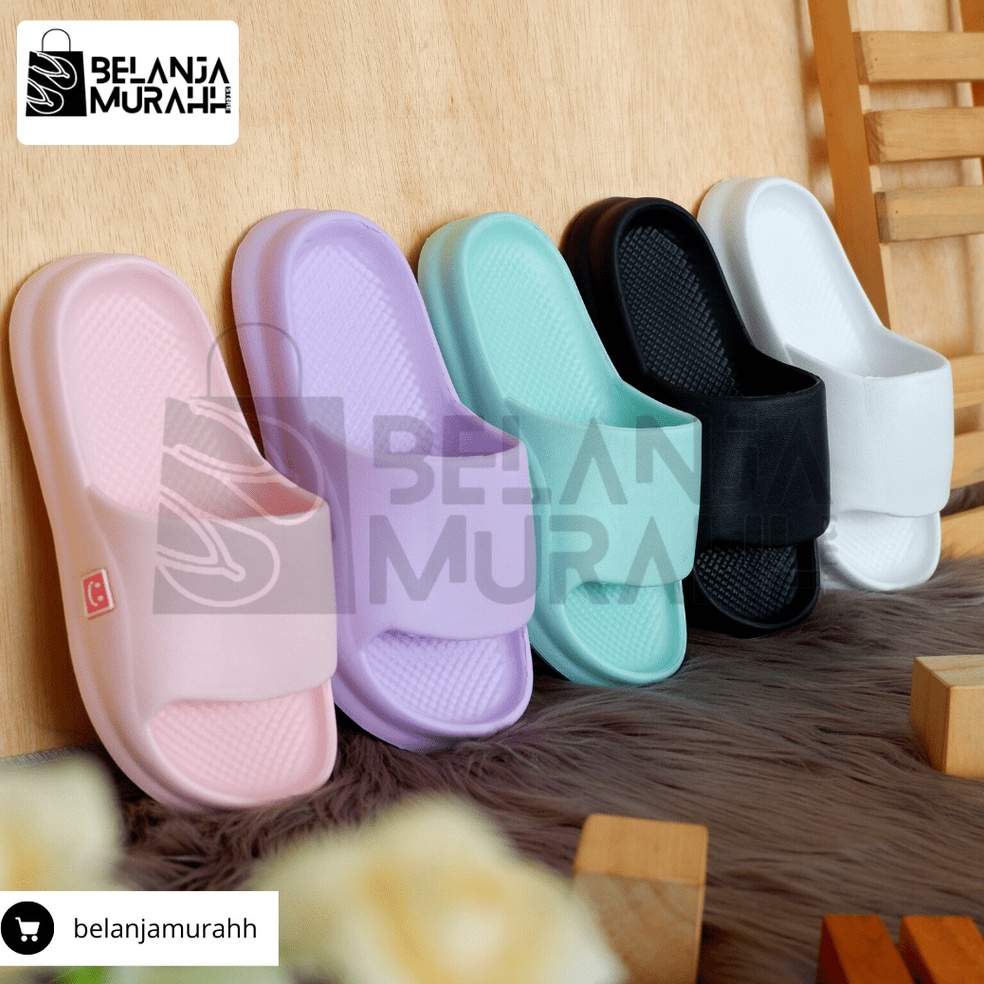 TREN TERBARU Sandal Slop Karet Wanita Sendal Selop Eva New Arrival