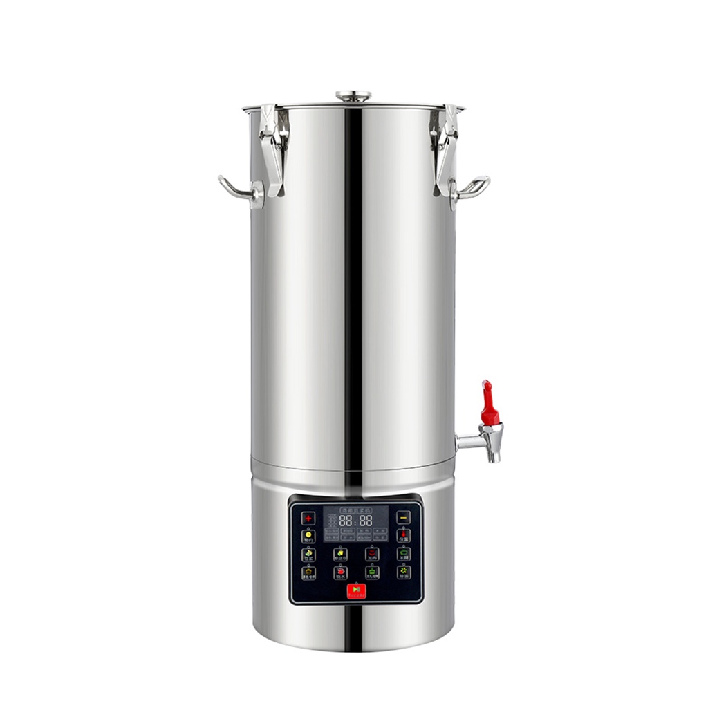 ❤1600W Latest Version Commercial Soybean Milk Machine 18L Capacity Auto Soy Bean Maker Soymilk Maker