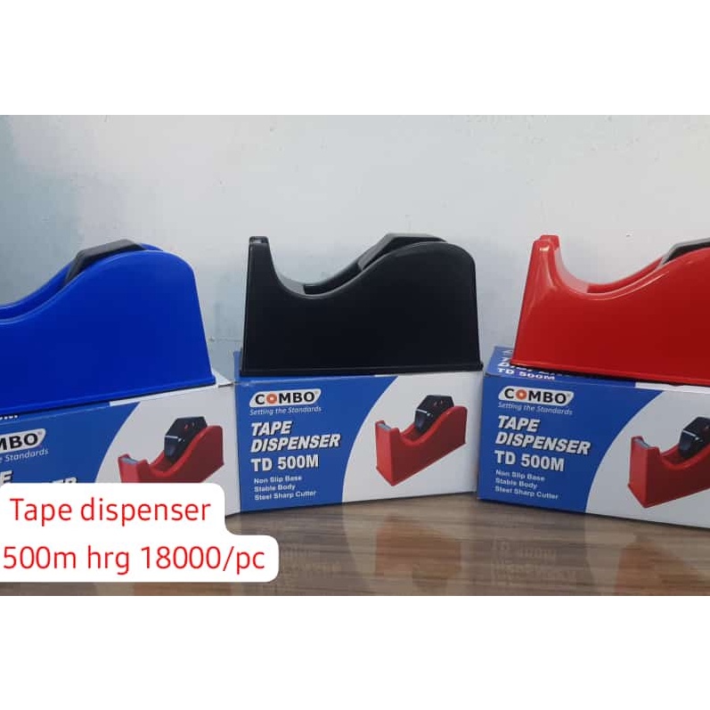 

[✉➛Z13 O] Tape Dispenser Isolasi / Dispenser Solatip / Alat Potong Isolasi - berkualiitas!