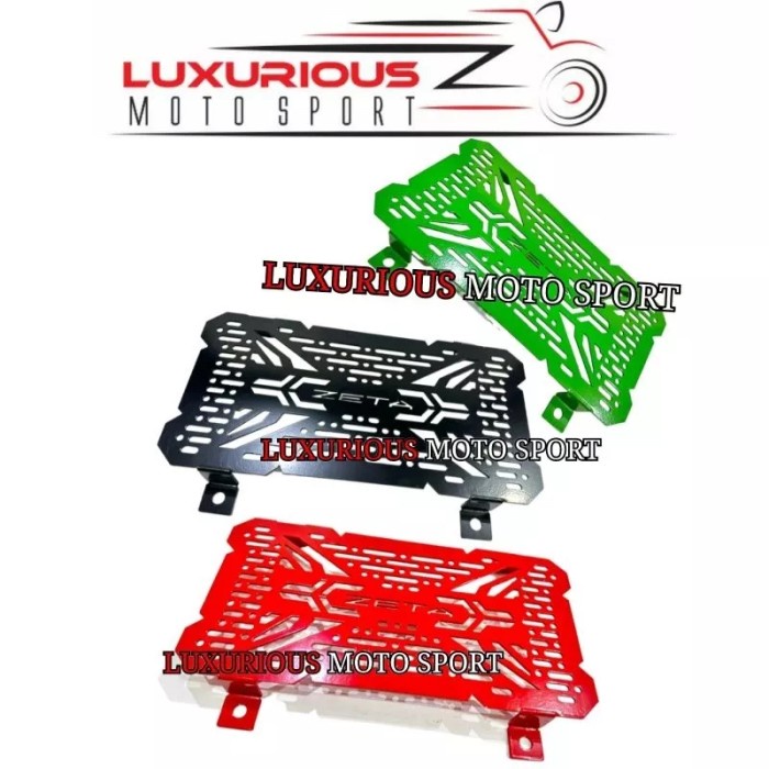 Tutup Radiator Ninja 250R Cover Pelindung Radiator Ninja 250 Karbu