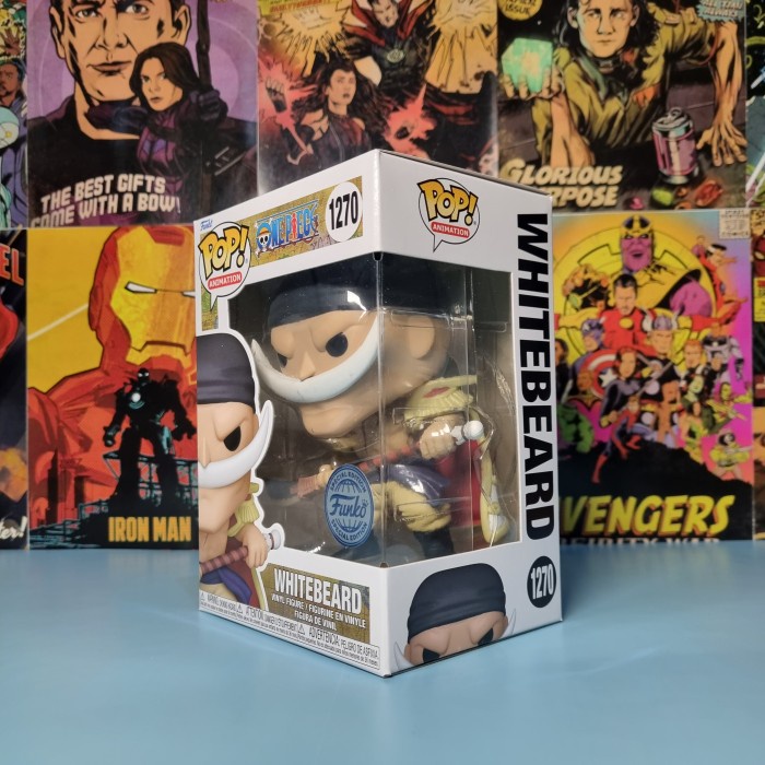 DISKON SPESIAL FUNKO POP ONE PIECE - WHITEBEARD #1270 TERLARIS