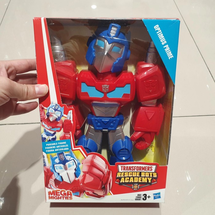 DISKON SPESIAL HASBRO TRANSFORMERS RESCUE BOTS ACADEMY OPTIMUS PRIME TERLARIS