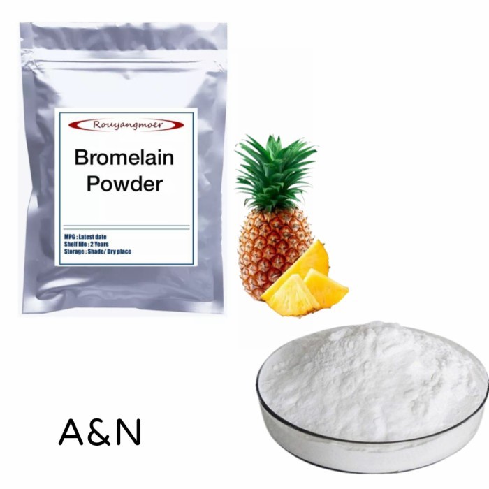 

Enzim Bromelain / Bubuk Enzim nanas 100gr