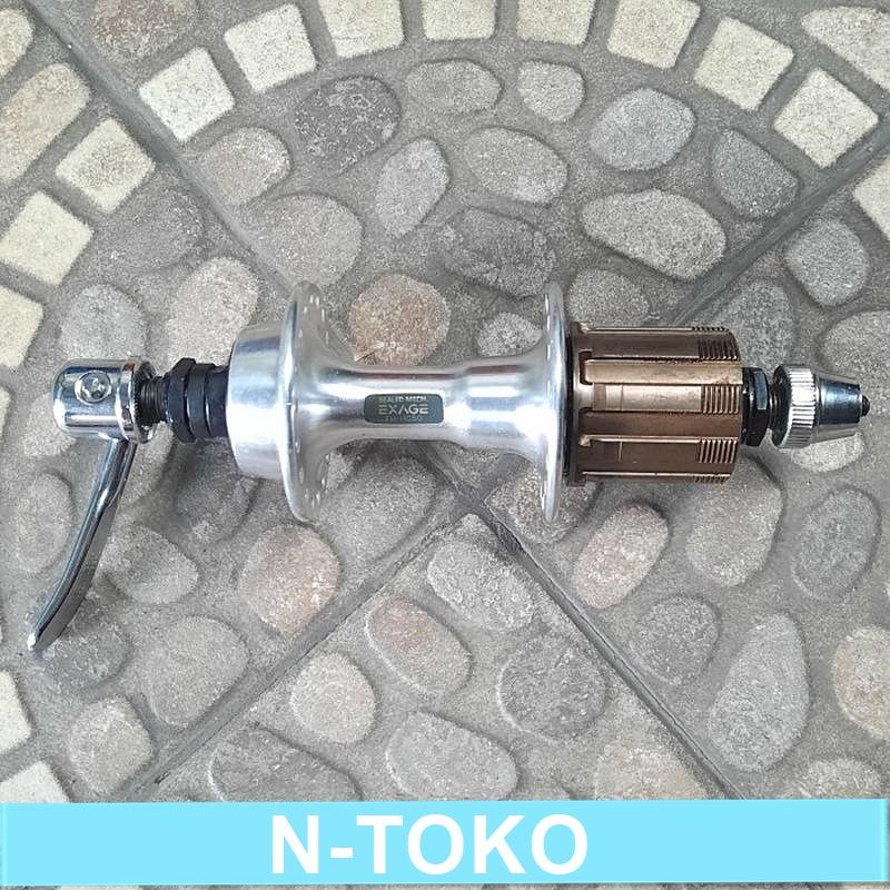 NAP HUB BELAKANG - FREE HUB SHIMANO EXAGE 36H HG50 VIA JAPAN Sepeda Sparepart Termurah