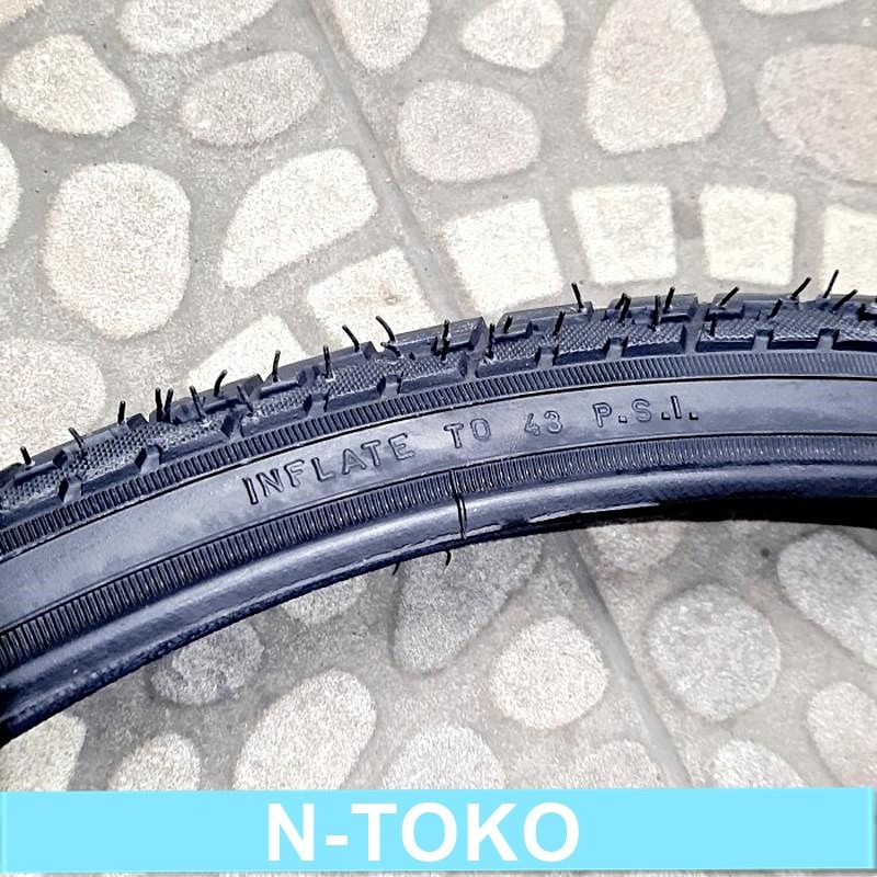 BAN LUAR LUCKY STONE 26 x 1.38 HITAM Sepeda Sparepart Termurah