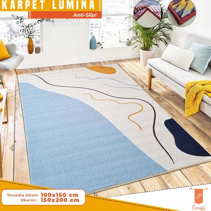 Karpet Lantai Permadani 150X200 Cm Deana Karpet Ruang Tamu Minimalis Lapakgalihsamudra