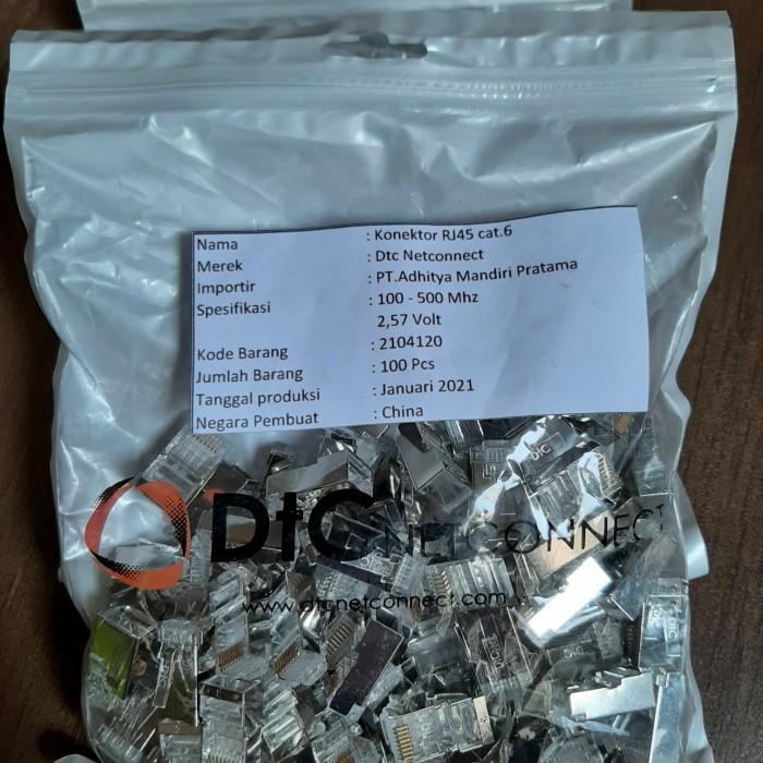 Konektor Rj 45 Cat6 Shielded Dtc Netconnect @100Bh / Rj45 Dtc Cat 6