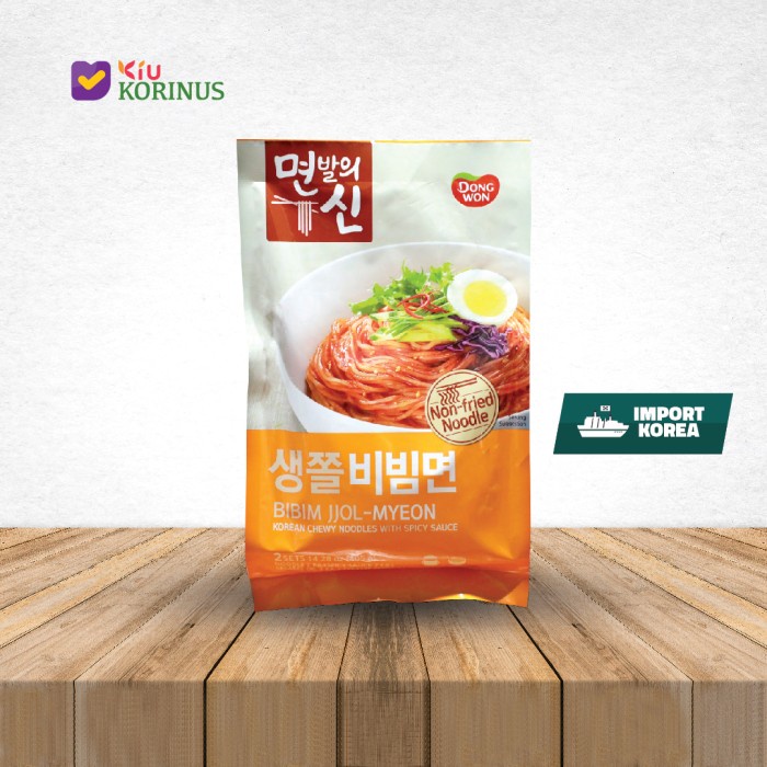 

K-Dongwon Korean Chewy Noodle With Spicy Sauce 405Gr Bestseller Mie Impor