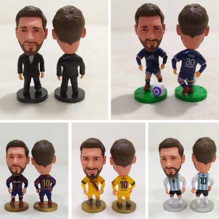 ーIhh Figure Miniatur Pemain Bola Lionel Messi Merk Soccerwe / Kodoto XV Kids Jakarta e Promo ✌.